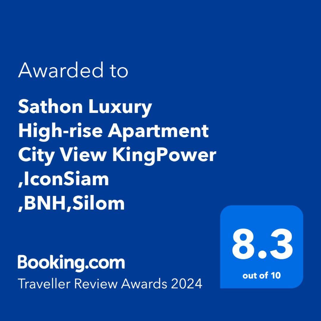 Sathon Luxury High-Rise Apartment City View Kingpower ,Iconsiam ,Bnh,Silom Bangkok Esterno foto